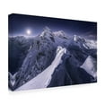 thumbnail image 4 of Trademark Fine Art Karol Nienartowicz  Koscielec in the Night Canvas Wall Art, 4 of 4