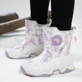thumbnail image 5 of Leey-World Girls' Tall Riding Boot Equestrian Girls Cowgirl Boots Light Purple,1, 5 of 9