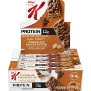 Special K Bar Chocolate Peanut Butter Chewy Protein Bars, Ready-to-Eat, Meal Replacement, 12.7 oz, 8 Count