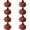 Brown-8pc, variant on 6Pcs Handmade Crochet Knit Mini Pumpkin Ornaments, Farmhouse Fall Thanksgiving Table Tray Wedding Decor, Brown