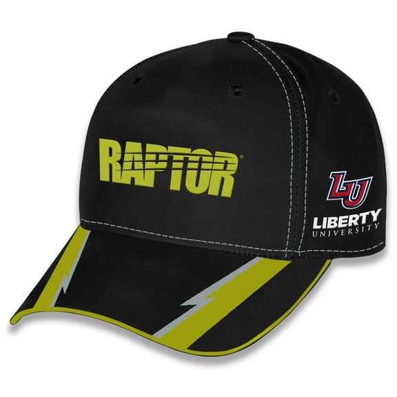 Unisex Checkered Flag Sports Black William Byron Raptor Uniform Adjustable Hat