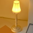 thumbnail image 3 of Vintage Mini Desk Lamp Doll Night Light, Battery Operated LED Dollhouse Table Lights, European Style Miniature Desk Lamp for Dollhouse Decor, 3 of 3