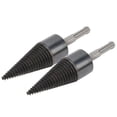 thumbnail image 1 of Wood Cone Punch Drill Bit, Wood Splitting Cone 2Pcs Firewood Cutting Tool For Impact Drill For Electric Hammer For Water Drill ANGGREK Herramientas, 1 of 8