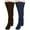 Navy, variant on WREESH Women Fashion Thigh High Socks Over Knee Stockings High Fuzzy Socks Over Knee Winter Leg Warmers Plush Slipper Socks For Christmas Home Sleeping 2 Pairs Socks Navy