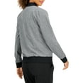 thumbnail image 5 of Hanes ComfortFit Stretch Women's and Women's Plus Bomber Scrub Jacket, 5 of 5