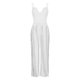 thumbnail image 4 of Gibobby pantalones siameses de pierna ancha Traje casual para mujer Moda de verano Traje de dos piezas de manga corta europeo y americano(Blanco， M), 4 of 5