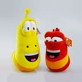 thumbnail image 2 of Nouveaux Jouets en Peluche Larve 10cm Insecte Jaune Insecte Rouge Jouet Larve Dessin Animé Poupée en Peluche 9cm Rouge, 2 of 6