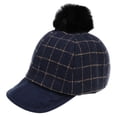 thumbnail image 1 of Niño Del Algodón Del Bebé Del Niño Niño Pequeño Chica De Invierno Cálido Sombrero De Béisbol De Color Azul Marino SM SunniMix Sombrero de béisbol de los niños, 1 of 8