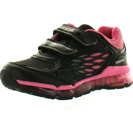 

GEOX Girls Android GB Fashion Sneakers Black/Fuchsia 27