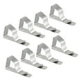 thumbnail image 5 of 8 Pcs Tablecloth Clip Silver 2.01 * 1.02 * 0.51inch, Stainless Steel Tablecloth Clamps Picnic Table Clips for Home Outdoor Tables, Kitchen, Restaurant, Weddings, Picnic, Patio, Birthday Party, 5 of 14