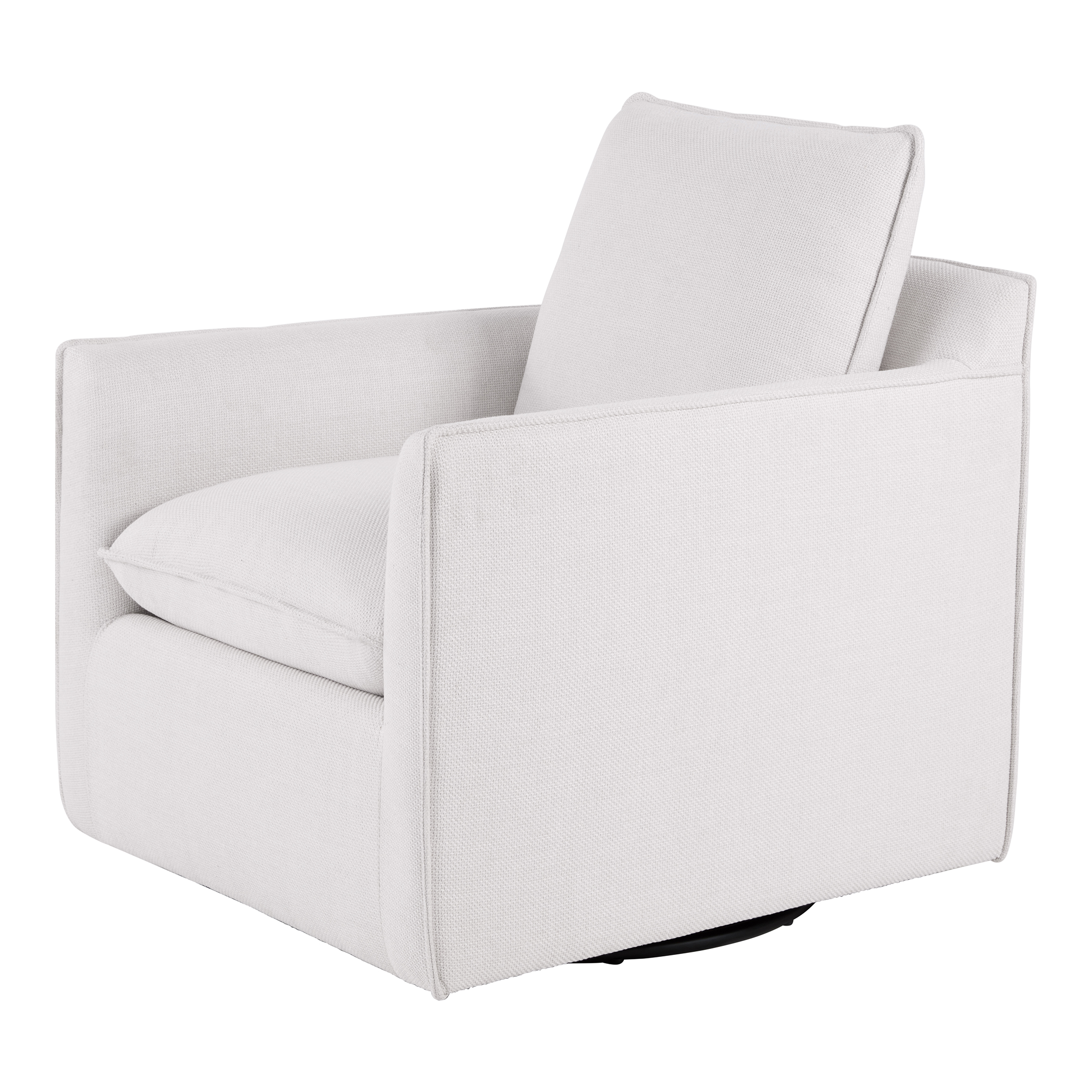 My Texas House Briar Swivel Accent Chair, Gray photo 2
