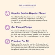 Hello Bello Lavender Bubble Bath, Ultra-Hydrating Baby Bath for All Skin Types, 10 fl oz