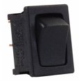 thumbnail image 1 of JR Multi Purpose Switch 12781-5 12 Volt; Single Pole Single Throw SPST; Mini On/Off Switch; Rocker; 0.756 Inch x 0.508 Inch Cutout; 0.745 Inch x 0.500 Inch Switch; Non-Lighted; Black; Set Of 5, 1 of 3