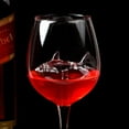 thumbnail image 3 of 1 Pce Verre à Vin Rouge Original Requin Bouteille de Vin Cristal pour Fête Flûtes Verre 21*7.5cm, 3 of 5