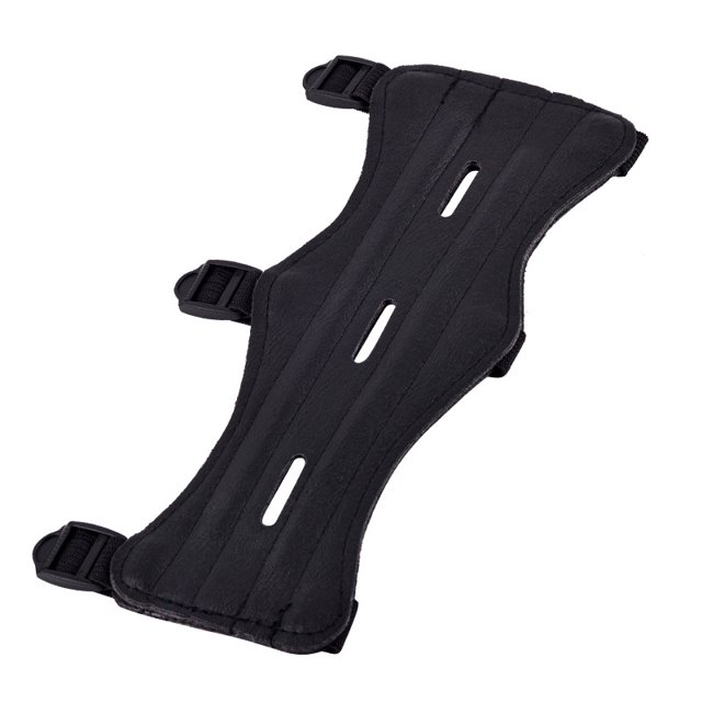 Protectores de brazo para tiro con arco - Protector de antebrazo con cobertura y protección completas - Correas elásticas ajustables de alta densidad con hebillas de liberación rápida