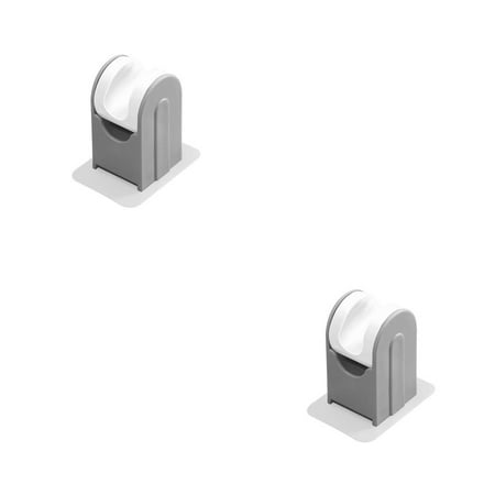 

Kironypik Adjustable Self Bracket Wall Mount Holder Fixing Stand Grey 2PCS