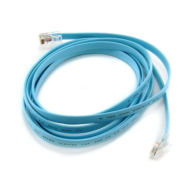 7 Foot Cisco RJ45 to RJ45 Rollover Console Cable 72125901