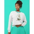 thumbnail image 2 of Ua Ch Pastel Parrots Ii Sweatshirt Women -John Gould Designs, Female 5X-Large, 2 of 4