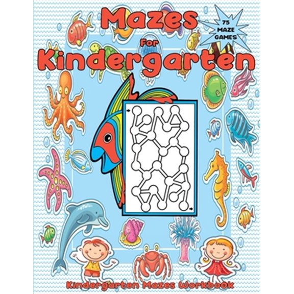Pre-Owned Mazes for Kindergarten: Simple Mazes for Kindergarteners