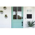 thumbnail image 4 of Fine Art Lighting MA08 Wall Mounted Mailbox, Black Sand Grain, 4 of 7