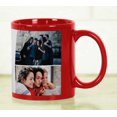 thumbnail image 6 of Printtoo PersonalizedPhotoCollage CoffeeMugLife Is Better With Friends Custom Picture Ceramic CupDishwasher & Microwave Safe- 11 Oz -Red, 6 of 6