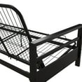 DHP Miles Metal Futon Frame, Black