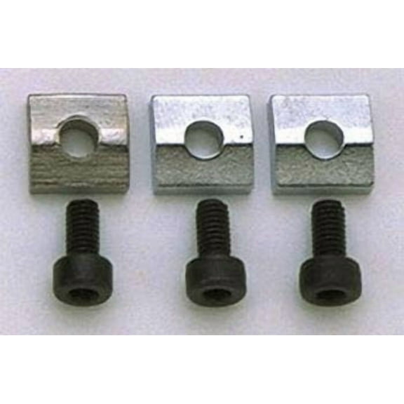 3 Nut Blocks for Floyd Rose/Schaller Locking Nut Chrome Allparts BP-0116-010