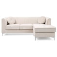 thumbnail image 4 of Glory Furniture Delray G797B-SC Sofa Chaise ( 3 Boxes) , IVORY, 4 of 6