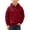 Wine, variant on Amidoa Hoodies for Boys Zip Fleece Hooded Sweatshirt Long Sleeve Kids Fashion Hoodie Fall Winter Clothes Blue Size 6-7 Years