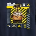 thumbnail image 3 of Disney Wall-E - Icon Grid - Toddler & Youth Crewneck Fleece Sweatshirt, 3 of 5