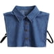thumbnail image 2 of Cuello falso para hombre y mujer, primavera y otoño, camisa vaquera del sur, cuello falso, suéter decorativo, cuello falso de camisa, cuello puntiagudo, 2 of 5
