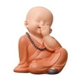 thumbnail image 2 of Matoen Small Decoration Zen Monk Home Decoration Living Room Tea Table Doll Doll Cure Department Decompression, 2 of 7