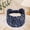Blue, variant on Womens Bandanas Wide Extra Large Turban Wrap Non Slip Sport Workout Headbands for Women Orange One Size