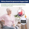thumbnail image 5 of 1-6x HOUKEA HKA06-A009-1-WH1 Waist Support Band Waist Soreness Pain Relieve Elastic Breathable Unise, 5 of 5