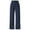 Blue, variant on Women's Plus Size Corduroy Trousers High Waist Comfortable Straight Leg Wide Fit Pants for Casual Wear