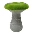 thumbnail image 1 of Northlight 6.25" Faux Moss Mushroom Outdoor Garden Statue, 1 of 3
