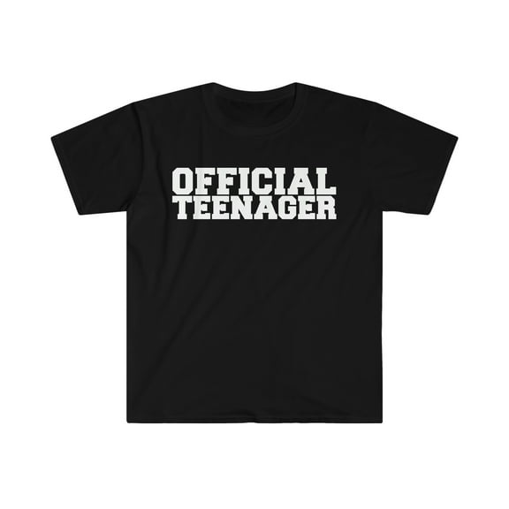 Official Teenager Unisex T-shirt S-3XL Thirteenth 13th Birthday Party