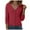 Wine, variant on zaveiop Women's Casual Knitted Hooded Cardigan Solid Long Sleeve Button Down Loose 2025 Fall Sweater (Wine, L)
