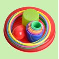 thumbnail image 3 of Jeu de Lancer d'Anneaux pour Enfants, Jeu de Lancer d'Anneaux Coloré pour Enfants et Adultes Intérieur Extérieur, 3 of 5