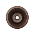 thumbnail image 3 of Premier Copper Products Br122 12" Drop In Single Basin Copper Bar Sink - Copper, 3 of 7