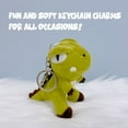 thumbnail image 4 of Wrapables Cute Plush Keychain Pendant Charm for Bag, Dinosaur, 4 of 6