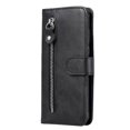 thumbnail image 1 of Estuche de Cuero PU con Cierre para Xiaomi Redmi Note 10 PRO , Funda Protectora con Billetera y Correa, 1 of 6