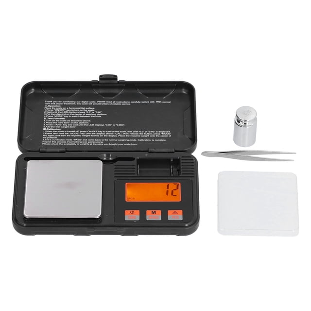 200g / 0.01g Échelle de Bijoux Précis et Portable 6 Unités Modes Mini Échelle avec Écran LCD