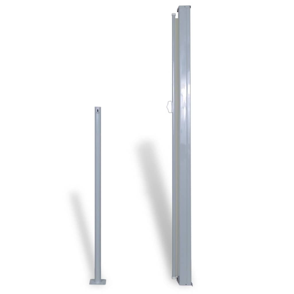 63"x118" Patio Terrace Side Awning, Retractable Folding Side Awning for Garden, Outdoor, Patio