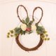 thumbnail image 1 of Guirnalda de Pascua en forma de conejo, ventana de pared, guirnalda de vegetación de primavera para decoración de granja de boda al aire libre frontal A Fernando corona de pascua, 1 of 8
