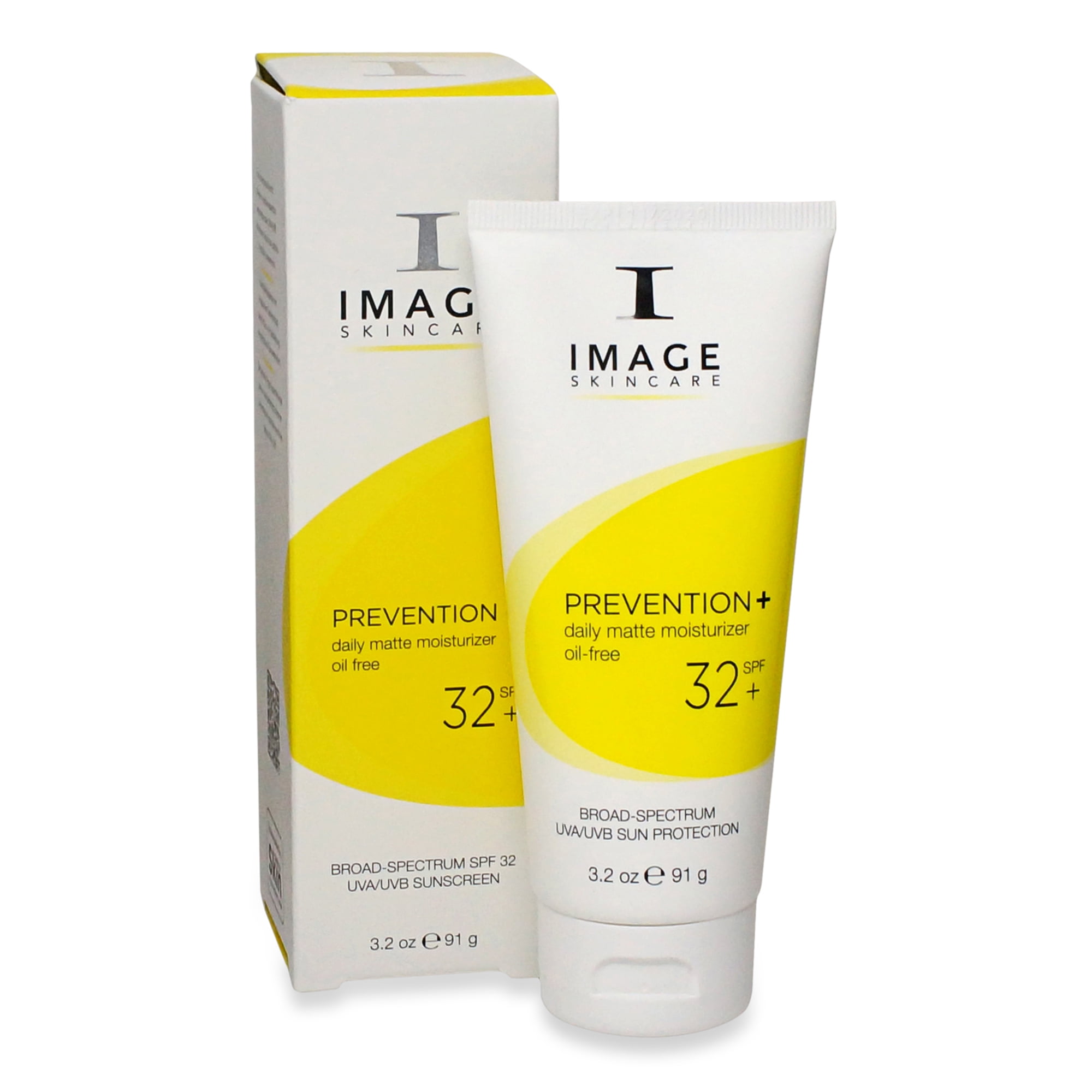 Image Skin Care Prevention Plus Daily Matte Sunscreen SPF 32 Oil Free Moisturizer, 3.2 oz