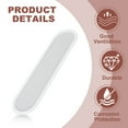 thumbnail image 5 of Uxcell Oval Ventilation Grille, Plastic Air Vent Cover Louvered Ventilation Cover Mesh Air Vent for Cabinet White, 5 of 7