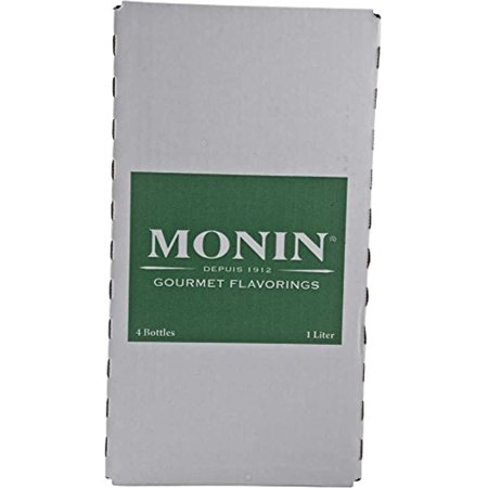 Monin Banana Flavoured Syrup, 1 Liter -- 4 Per Case.
