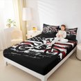 thumbnail image 4 of jejeloiu Extreme Speed Sport Twin Sheet Sets,Vintage Motorcycle Bedding For Boys Teens 3 Pieces, 4 of 7