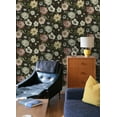 thumbnail image 5 of Vintage Poppy Peel & Stick Wallpaper, 5 of 13